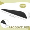 BENECREAT 100 Packs 7.5cm/3 Inch Arrows Vanes, TPU Feather Fletching
