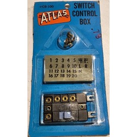 Atlas VINTAGE ATLAS HO SCALE SWITCH MACHINES & CONTROL BOXES ITEM #CB-100