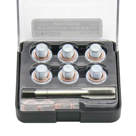 STRAIGHT 18-700 Oil Drain Hole Correction Kit for M0.5 x 0.05 inches (12 x 1.25 mm)