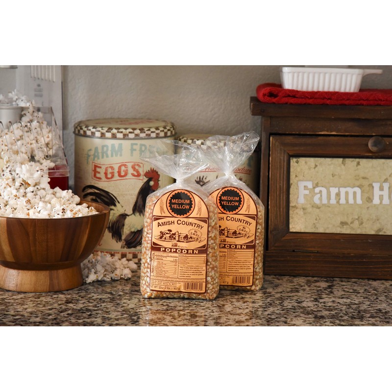 Amish Country Popcorn | 2 lb Bags | Popcorn Kernels