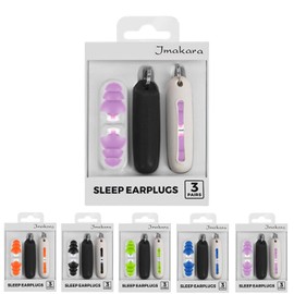 Archtypes Ear Plugs for Kids Small Live Hearing Sensitive Sleep, Completely Sound Insulated, No Study, Noise Canceling, Mixer Soundproofing with Case (Purple)
