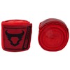 Ringhorns, Charger Handwraps, Men's, 4m, Red