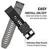 ISABAKE Watch Band for Fenix 6 Pro/5/5 Plus/7/Forerunner 935