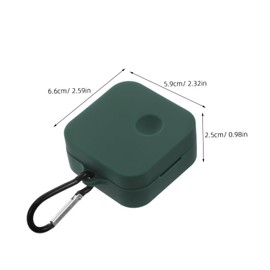 SHINEOFI Portable Earbud Holder Case for Nothing Ear Cartoon Design Comprehensive Protection Includes Carabiner Compatible with Wireless Earbuds Fun Stylish Earphone Storage