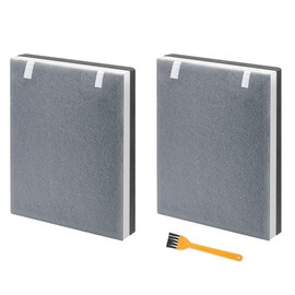 Fanulter - Paquete de 2 filtros de repuesto HEPA verdadero Vital 100 compatibles con purificador de aire LEVOIT Vital 100, 3 en 1 H13 Ture HEPA y...  