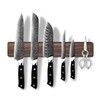 Magnetic Knife Holder for Wall, Wood with Strong Rare Earth