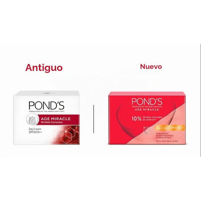 Pond's Age Miracle Wrinkle Corrector Day Cream SPF 18 PA++