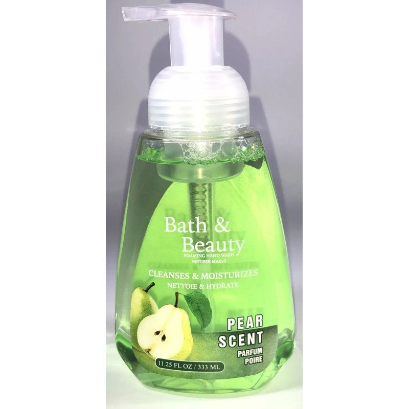 Bath And Beauty Foaming Hand Wash Pear Scent By Bath