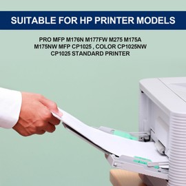 126A CE314A Black Imaging Drum Unit Compatible for HP Pro MFP M176n M177fw M275 M175a M175nw MFP CP1025 Color CP1025nw CP1025 Standard Printer, | 14,500 Pages | 1x Pack