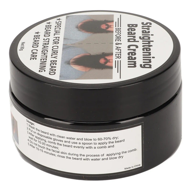 Crema Acondicionadora Para Barba Que Reduce El Encrespamient