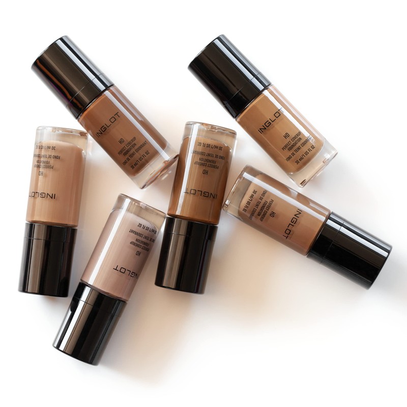Inglot HD Perfect Coverup Foundation, for a Long-Lasting Effect with