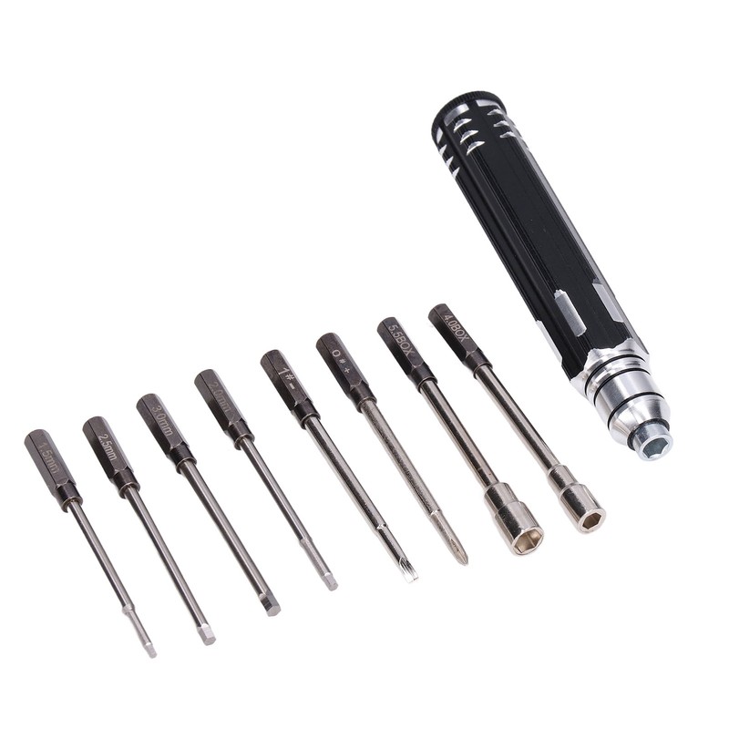 Screwdriver Set High Strength Simple Practical Design 8 in 1