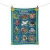 Travel Tea Towel, 55% Linen 45% Cotton, 440 x 640