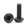 Phillips Pan Head MS Black Oxide 18-8 Stainless Steel -