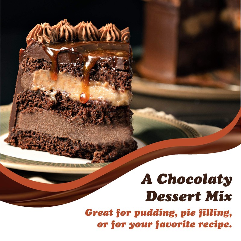 Dove Pudding Mix, 3.34 oz. Box (12 Pack), Peanut Butter