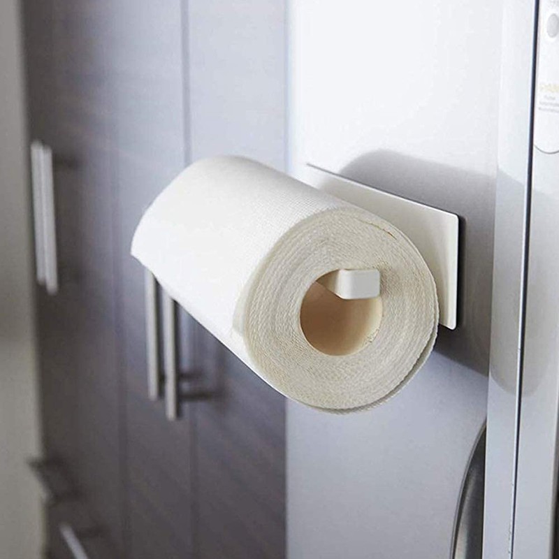 Soporte magnético para papel multifuncional, rollo de papel para cocina,