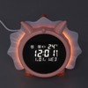 Alarm Clock Pink Dinosaur Shape Multifunctional Bedside LED Electronic Alarm