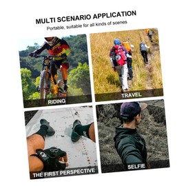 jojofuny 2pcs Swiveling Wrist Mounts 360-degree Rotation Action Camera Glove Style Wrist Holder for Sports