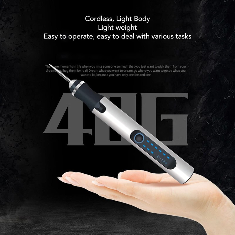 Electric Carving Pen, Portable Charging Mini Carving Pen, 3 Gear
