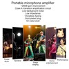 Mic Preamp with 28dB Gain, Compact Dynamic Microphone Booster with