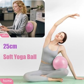 Genérico Pilates Essential Kit - Yoga Kits for Home Workout, with Pilates Ring and Ball Set, Resistance Bands For Toning Arms, Thighs/Legs & Core, Yog
