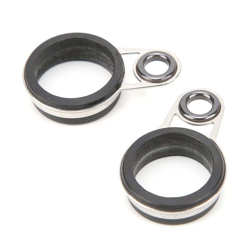 37Pcs Fishing Rod Guides Top Tip Ring Telescopic Surf Casting