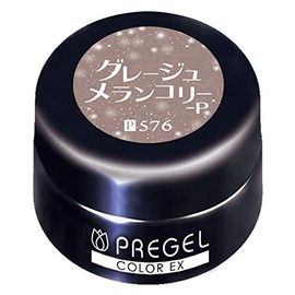 PRE GEL PRE GEL Color Gel Color EX Greige Melangoli-P 0.1 oz (3 g) PG-CE576 UV/LED Compatible Gel Nail 0.1 oz (3 g) (x1)