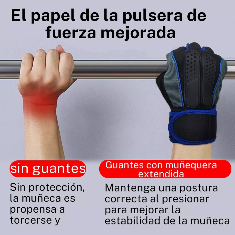 GOMITA Guantes Gym Tacticos Az Pesas Crossfit Gimnasio Mujer Hombre