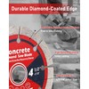 ZORUNNA 4 1/2'' Diamond Blade for Angle Grinder 3 PCS-