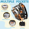 Basketball Backpack for Kids,School Bookbag Large Capacity Adjustable Bookbag Durable