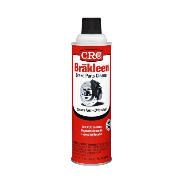 CRC 05089CA Brakleen Non-Chlorinated Brake Parts Cleaner - 14 Wt Oz.