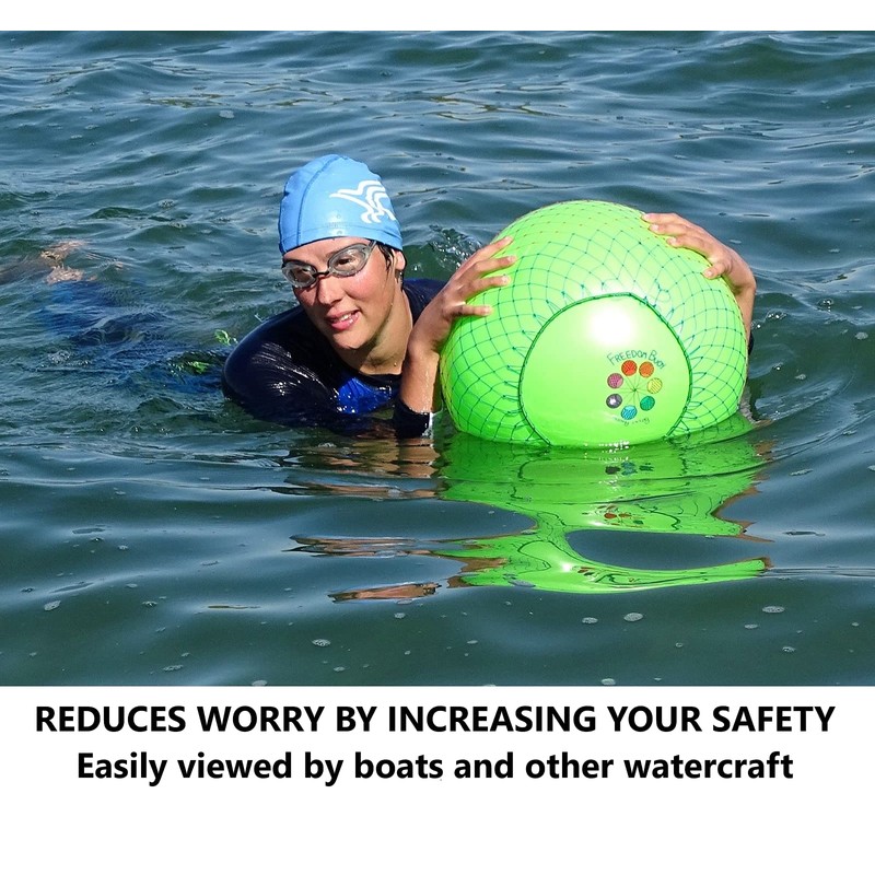 Open Water Swim Buoy | Highly Visible, Increases Safety |