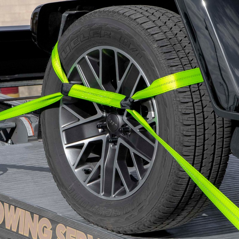 VULCAN 8-Point Vehicle Tie Down Kit with Snap Hook on