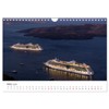 Santorini Fira & Firostefani (Wandkalender 2026 DIN A4 quer), CALVENDO