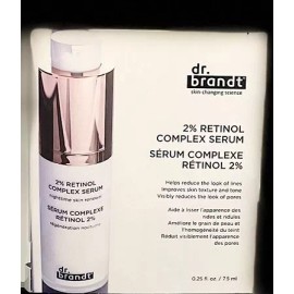 dr. brandt 2% retinol complex serum Nighttime Skin Renewal 0.25fl. oz.