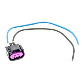 Michigan Motorsports Radiator Fan Motor Pigtail Connector - Fits 2005-2013 GM Trucks & SUVs - Compatible with Silverado Sierra Tahoe Yukon Suburban & Escalade Models