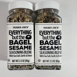 Trader Joe's Everything but the Bagel Sesame Seasoning Blend 2.3oz New 2 Pack