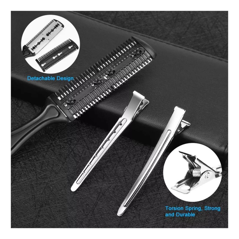 Tijeras de corte de pelo profesional Kit De Tijeras De