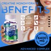 Creatine Monohydrate Gummies Complex for Men & Women -Advanced Formula