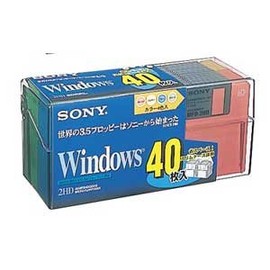 Sony Floppy Color Mix (Blue, Green, Orange, Yellow) 40mf2hdqdvx