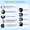 Hibbent All Metal cUPC Certified Shower Head, 10'' High Pressure