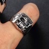 US Army 101st Airborne Division Titanium Steel Ring, Military Veteran