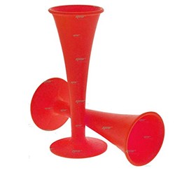 YNR Pinard Stethoscope Horn Fetoscope Midwife Pinard Medical Diagnostic ce (Red)