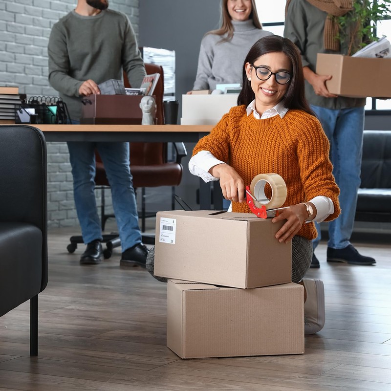 OFITURIA Clear Packing Tape for Packing Boxes for Shipping and