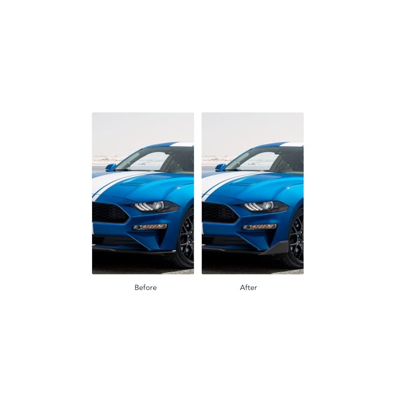Front Bumper Lip ABS Corner Spoiler Winglet 1 Pair Left