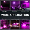 Atmufelp Purple/Pink T10 194 168 LED Dashboard Instrument Panel Light