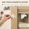 Magnetic Child Safety Cabinet Locks with Adhesive Drawer Latches