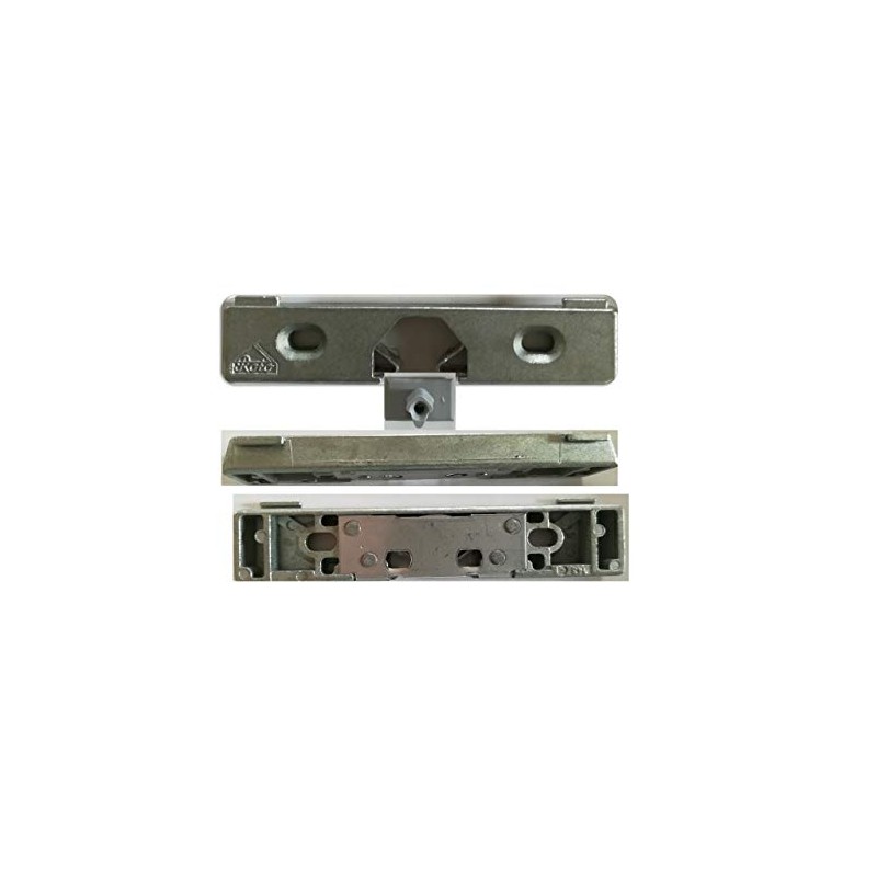 Balcony Door Handle Aluminium White or Black + Roto Eurofalz