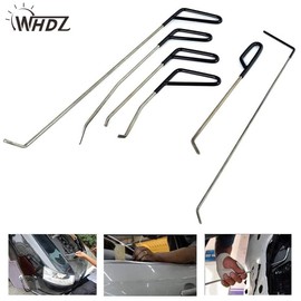 WHDZ 6 pcs Puller Rods Dent Paintless Repair Tools Car Removal Body Push kits