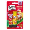 Pritt PGGS2 - Colla Stick colorata con Glitter, rosso/giallo